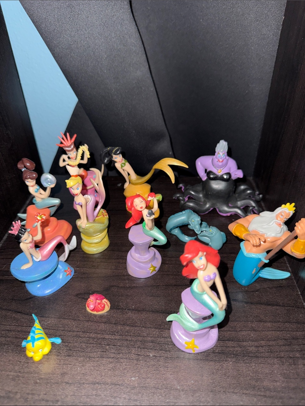 Little Mermaid Figurine cake decoration- Assorted dolls